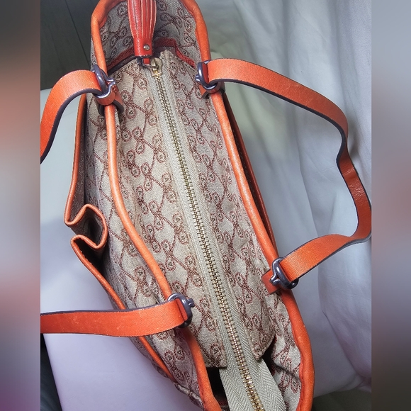 Anya Hindmarch Nevis Handbag in Signature Bow Canvas - Picture 10 of 14